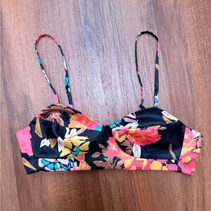 Mare Mare x Anthropologie Floral Print Bralette Top